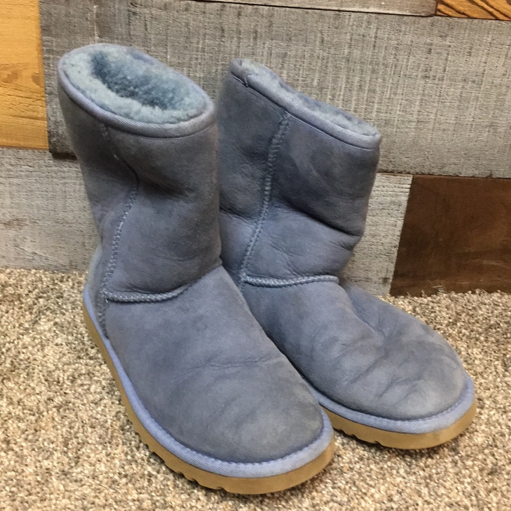 Blue UGG boots